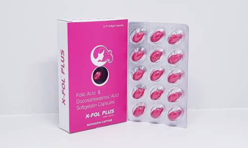 X-FOL-PLUS Softgel Caps